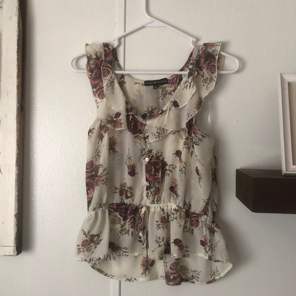 Floral Tank top